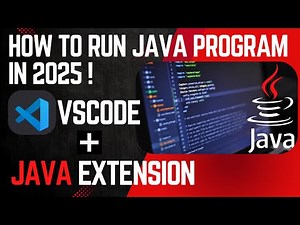 How to Run Java Program in 2025 !