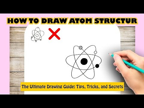 How To Draw Atom Structure Easy Tutorial