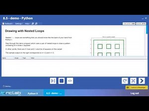 Draw Patterns with Nested Loops in Python