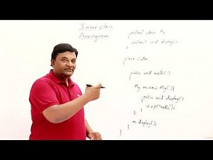 15.3 : Local and Anonymous Inner Class — [Abdul Bari] Java Course