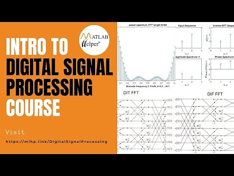 Introduction to Digital Signal Processing Course | @MATLABHelper ®