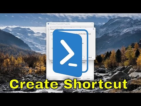 How to Create a Shortcut of PowerShell [Guide]