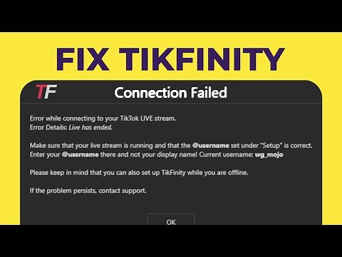 How To Fix TikFinity Problems