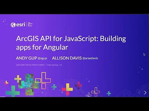 ArcGIS API for JavaScript: Building Apps with Angular [2020]
