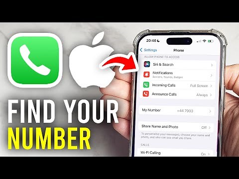 How To Find Your Phone Number On iPhone - Full Guide