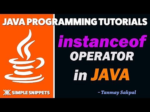 instanceof Operator in Java with Theory and Program Example