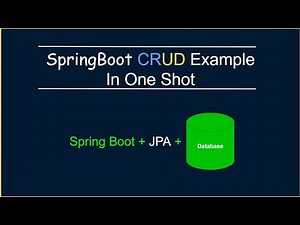 Spring Boot Crud Example