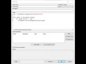 Use IronPython to Navigate Spotfire Pages