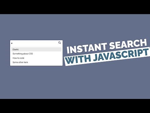 Auto-complete Search Suggestions using HTML CSS & JavaScript | Instant Search JavaScript