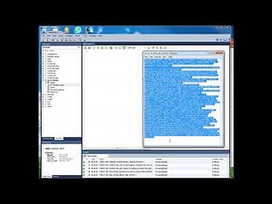 SQL Script In Workbench