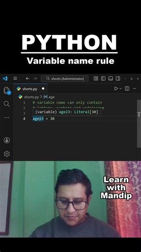 Python Variable Naming Rules! ✅