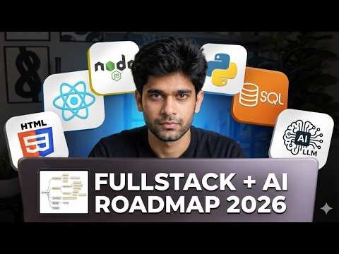 Fullstack + AI Web Development Roadmap 2026 (No BS Guide)