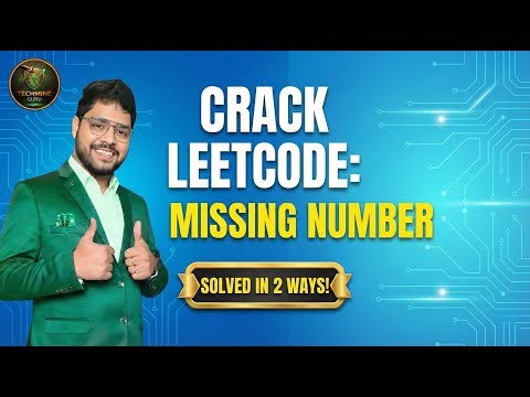 How to solve Missing Number Problem in Java | LeetCode Interview Question Explained