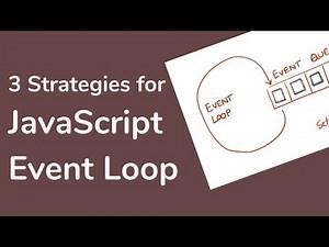 Three strategies for the JavaScript event loop - Brain Bytes [Java Brains]