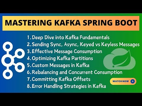 Spring Boot Kafka Tutorial | Mastering Kafka with Spring Boot | Apache Kafka Crash Course