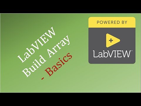 LabVIEW Build Array - Basics