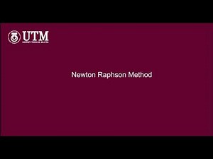 Newton-Raphson Method using CLASSWIZ calculator
