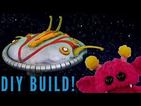 UFO Build!!!! Spaceship DIY!!!