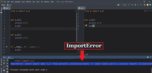 How to Fix ImportError: Cannot Import name X in Python - Be on the Right Side of Change