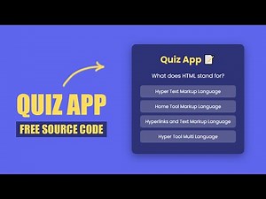 Build an Auto-Progress Quiz App with HTML, CSS, and JavaScript | Easy Web Development Tutorial