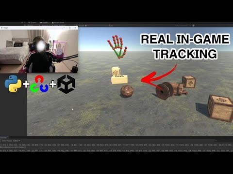 Hand tracking on Unity | OpenCV with py
