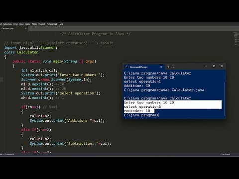 program to make calculator in java | calculator program