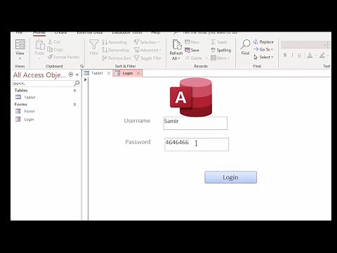 How to Create a Login Form in Access using VBA (Step by Step for Beginners)