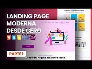 Página Web Moderna solo con HTML - CSS - JS y PHP |Parte 1| Desde cero