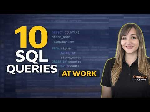 10 SQL Queries Every Data Analyst Should Know (Real Work Examples)
