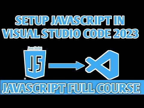 How to Install JavaScript in Visual Studio Code
