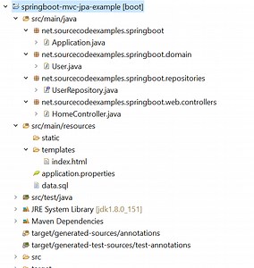 Spring Boot Web Application Example
