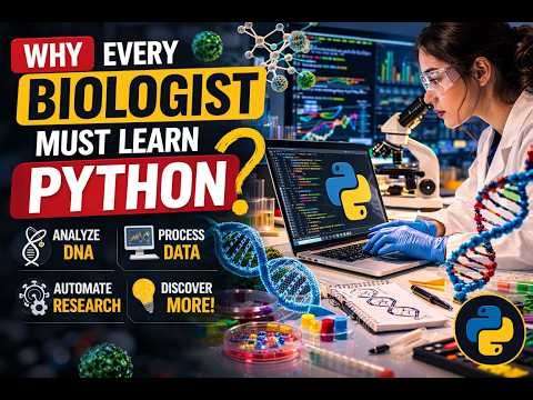 Why should every biologist learn Python Today?