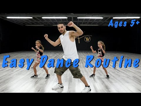 Easy Dance Routine - (Hip Hop Dance Tutorial AGES 5+) | MihranTV