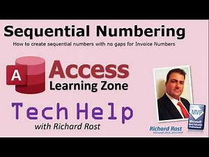 Microsoft Access Create Your Own Custom Sequential Automatically Incrementing Number with DMAX