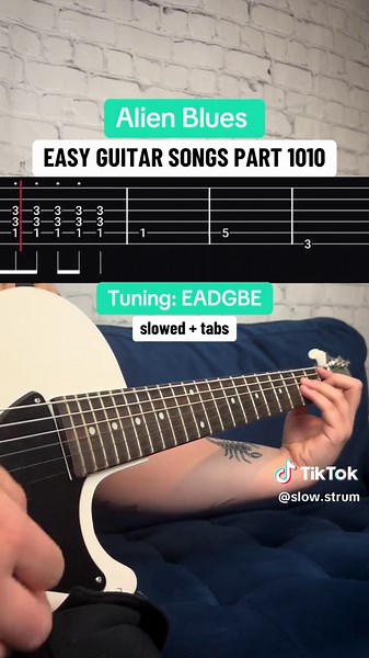 How to Play Alien Blues - Easy Guitar Tutorial