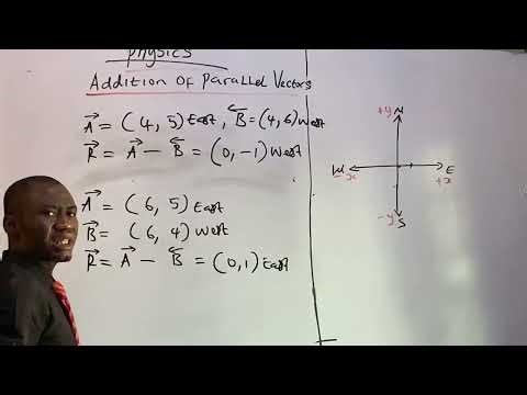 Detailed Addition Of Parallel Vectors