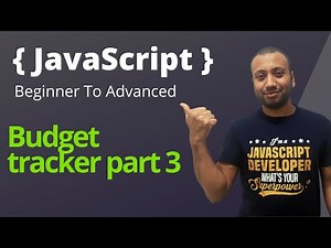 javascript bangla tutorial 11 : task - peronsal tracker phase 3