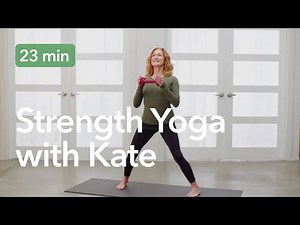 Yoga with Dumbbells Class with Namaste Yoga Teacher Kate Potter