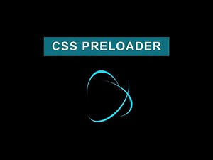 Create Animated Preloader Using CSS