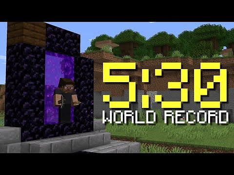 FASTEST RANKED MINECRAFT SPEEDRUN EVER