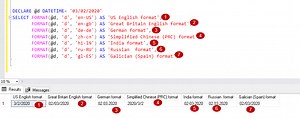 A comprehensive guide to the SQL Format function