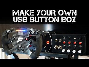 Building an Arduino powered USB Button Box for my Racing Sim