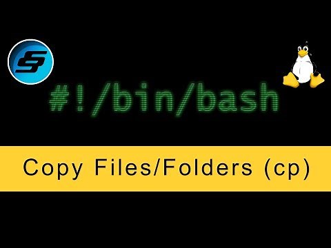Copy Files/Folders (cp) - Bash Scripting