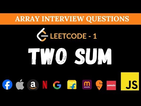 Two sum - Leetcode 1 - Hashset - JavaScript Solution