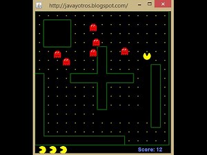 pacman en java codigo tutorial explicado