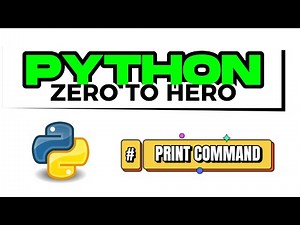 Hello World! - Python Tutorial For Beginners | Lesson 1