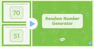 Random Number Generator 0-100