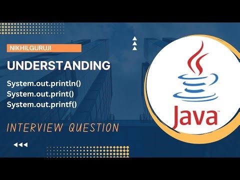 13. Understanding System.out.println() in JAVA