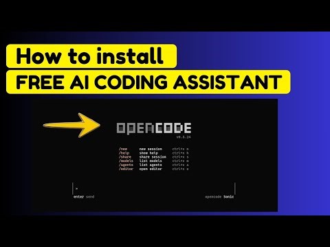How to Install a FREE AI Coding Assistant in Terminal (No Subscription)