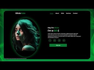 Create A Responsive Portfolio Website Using HTML CSS and JS - Easy Tutorial